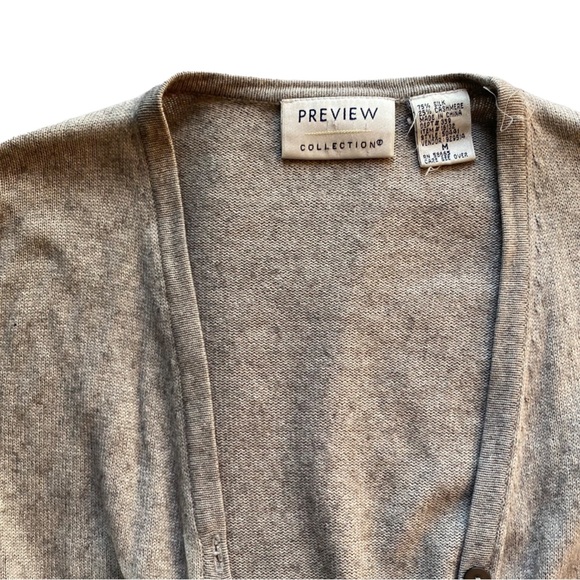 Gray Sweater Cardigan - Picture 2 of 4